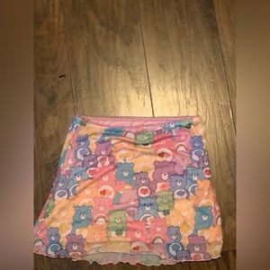Dolls Kill x Care Bear Mini Skirt